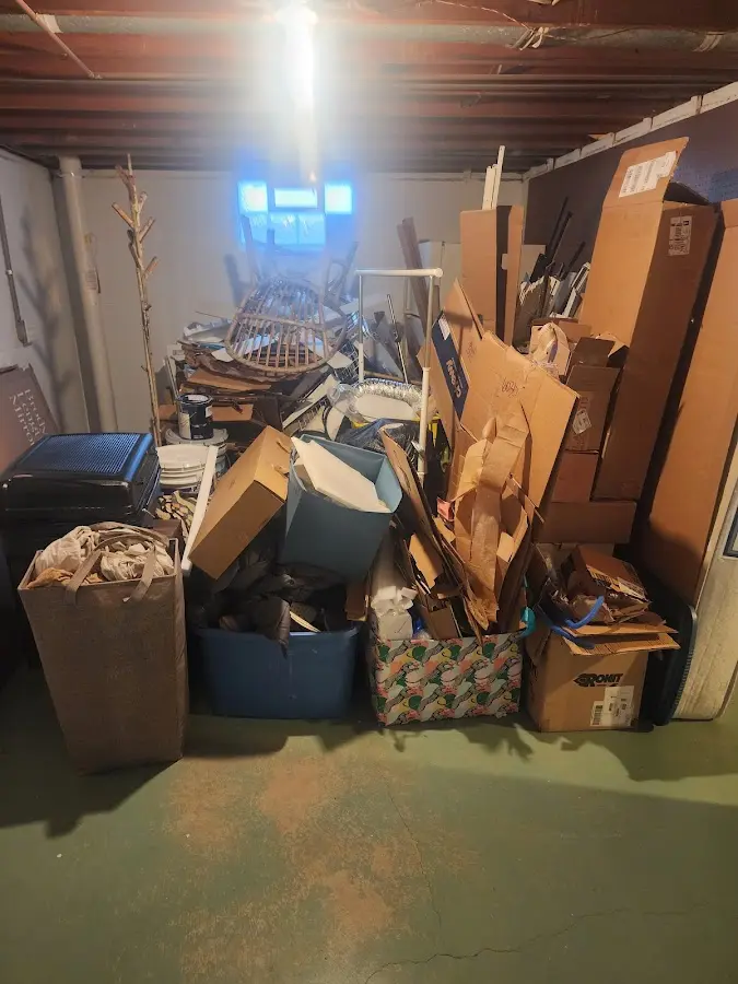 Roll-off dumpster container at job site for 4 Yard Dumpster Rental in University of California-Santa Barbara